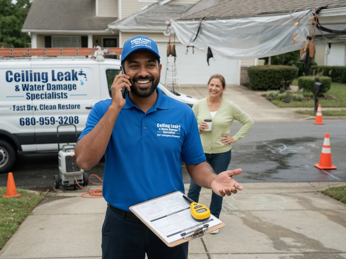 Ceiling Leak Cleanup Harahan, LA FAQs